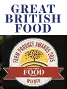 Great British Food with 2015 winner logo