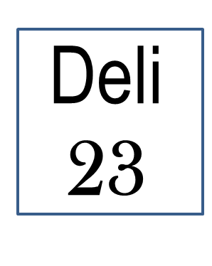 Deli 23 castleton Logo