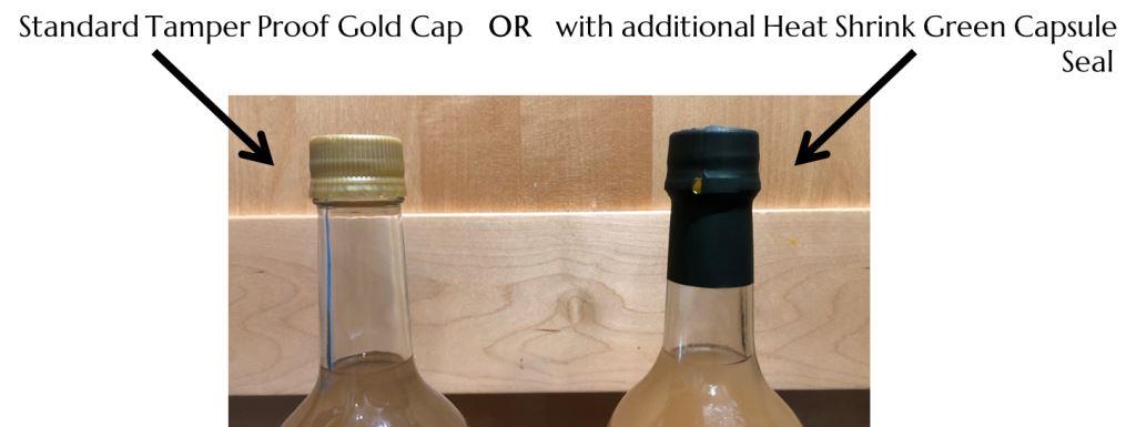 PYO bottle seal options