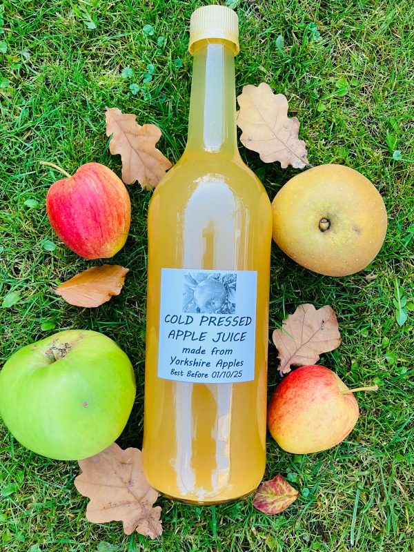 Apple Juice from Yorkshire Apples Bottle